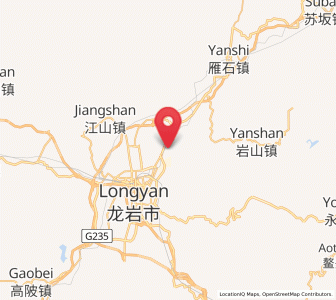 Map of Tieshan, Fujian