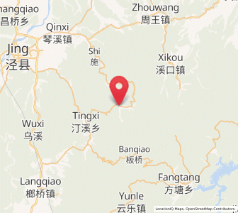 Map of Tingxi, Anhui