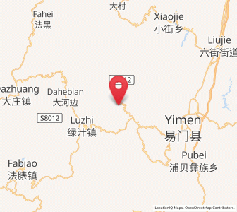 Map of Tongchang, Yunnan