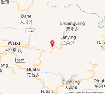 Map of Tongcheng, Chongqing