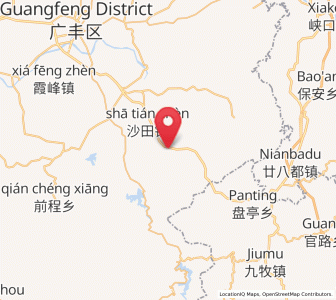 Map of Tongfan, Jiangxi