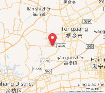 Map of Tongfu, Zhejiang