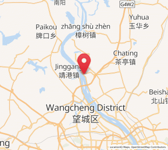 Map of Tongguan, Hunan