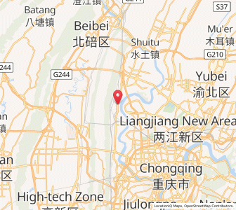 Map of Tongjiaxi, Chongqing