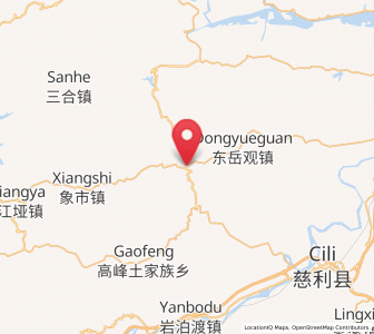 Map of Tongjinpu, Hunan