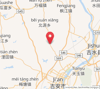 Map of Tongping, Jiangxi