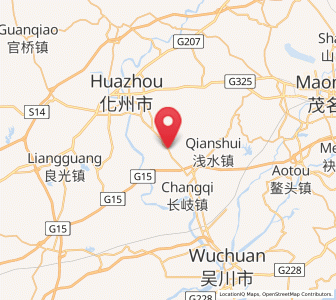 Map of Tongqing, Guangdong