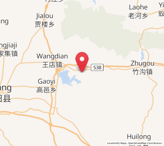 Map of Tongshan, Henan