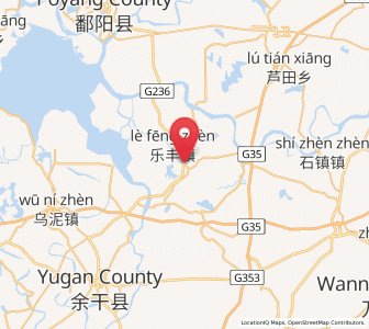Map of Tongshanxiang, Jiangxi