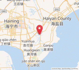 Map of Tongyuan, Zhejiang
