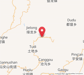 Map of Tongzi, Chongqing