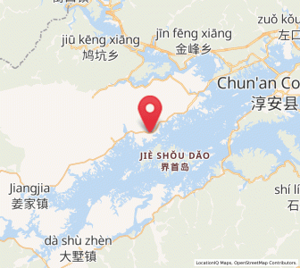 Map of Tongziwu, Zhejiang
