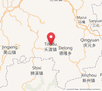 Map of Toudu, Chongqing