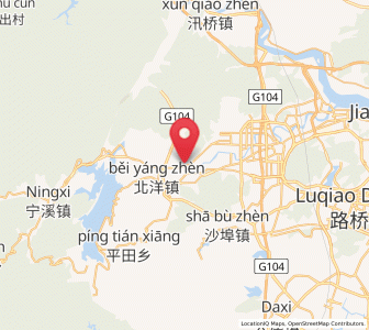 Map of Toutuo, Zhejiang