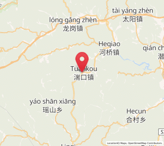 Map of Tuankou, Zhejiang
