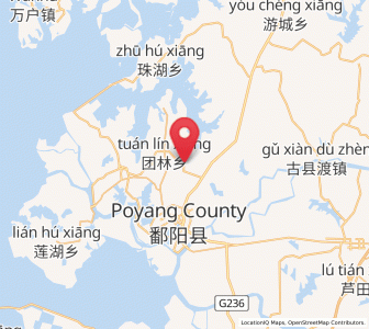Map of Tuanlin, Jiangxi