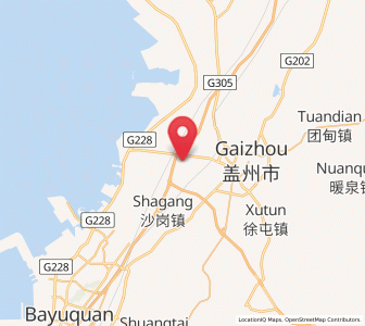 Map of Tuanshan, Liaoning