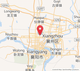 Map of Tuanshan, Hubei