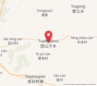 Map of Tuanshanzi, Heilongjiang