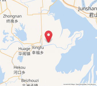 Map of Tuanzhou, Hunan