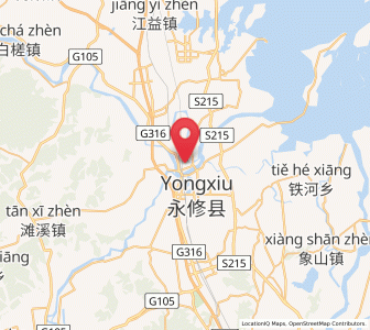 Map of Tubu, Jiangxi