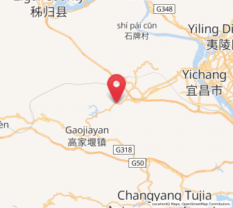 Map of Tucheng, Hubei