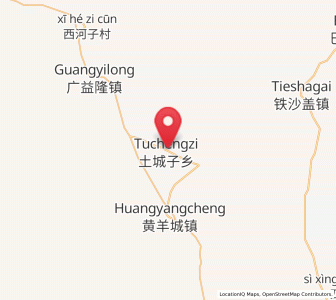Map of Tuchengzi, Inner Mongolia