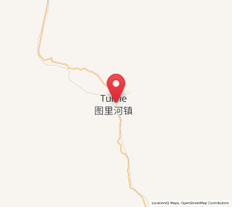 Map of Tulihe, Inner Mongolia