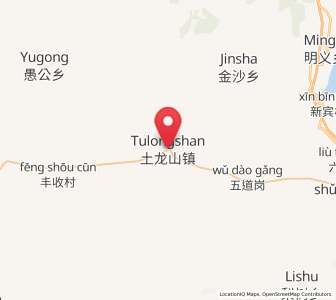 Map of Tulongshan, Heilongjiang