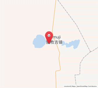 Map of Tumuji, Inner Mongolia
