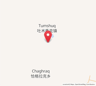Map of Tumxuk, Xinjiang