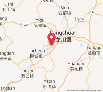 Map of Tuocheng, Guangdong