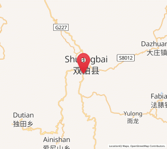 Map of Tuodian, Yunnan