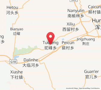 Map of Tuofeng, Shanxi