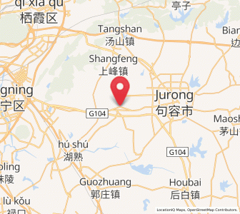 Map of Tuqiao, Jiangsu