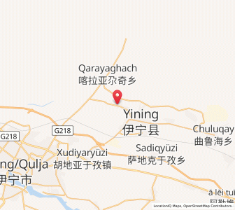 Map of Turpanyüzi, Xinjiang
