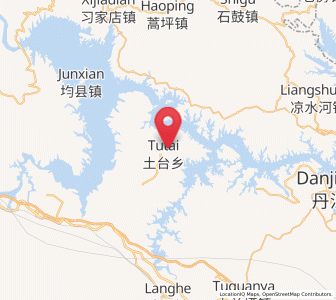 Map of Tutai, Hubei