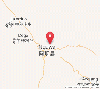 Map of Wa’erma, Sichuan