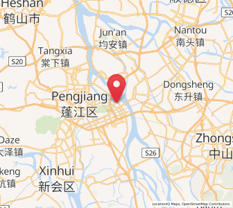 Map of Waihai, Guangdong
