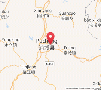 Map of Wan’an, Fujian