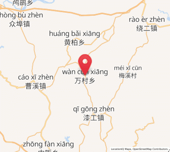 Map of Wancun, Jiangxi