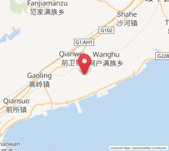 Map of Wangbao, Liaoning