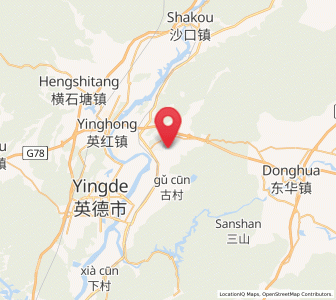 Map of Wangbu, Guangdong