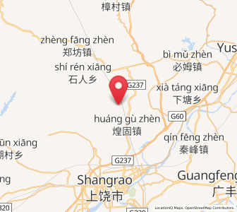 Map of Wangcun, Jiangxi
