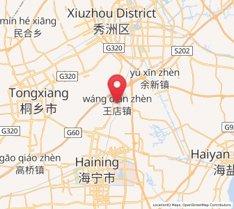 Map of Wangdian, Zhejiang
