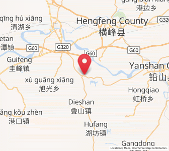 Map of Wang’er, Jiangxi
