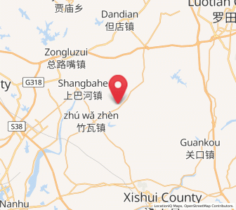 Map of Wanggang, Hubei