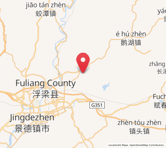 Map of Wanggang, Jiangxi