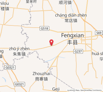 Map of Wanggou, Jiangsu
