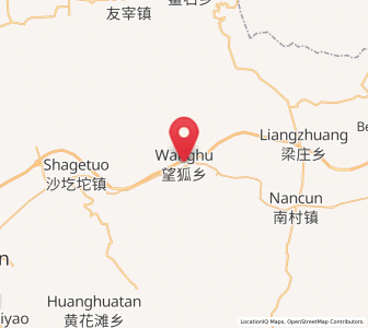 Map of Wanghu, Shanxi